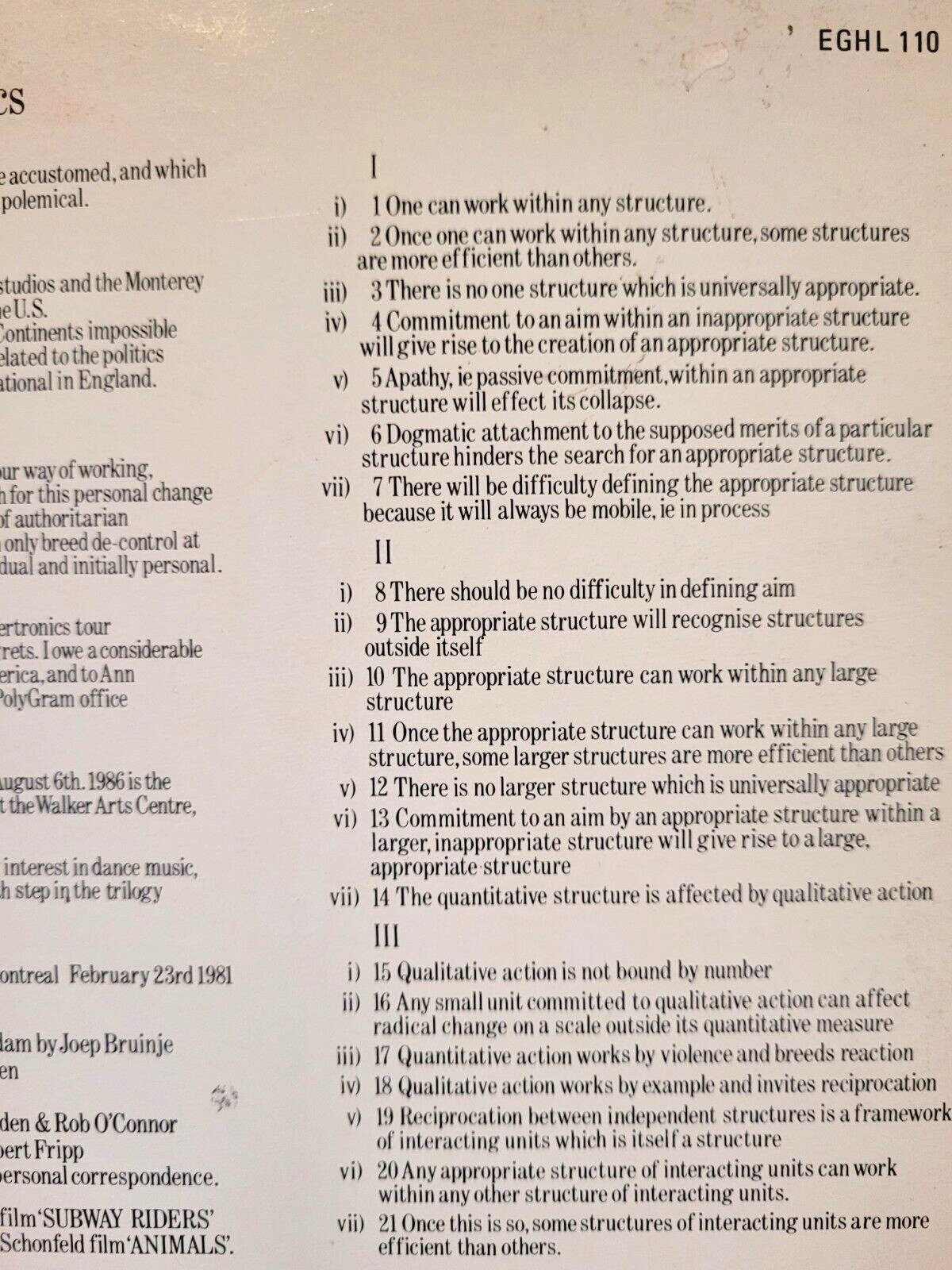 Robert Fripp - Let The Power Fall Vinyl LP