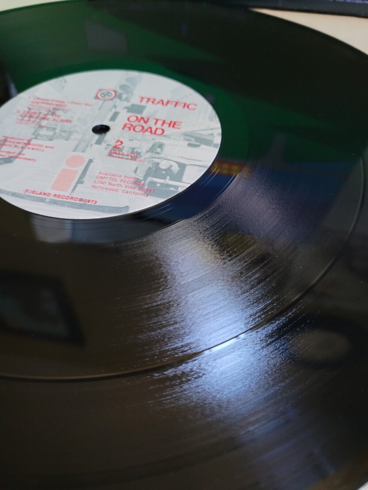1973 Vintage Vinyl LP - Traffic, On The Road