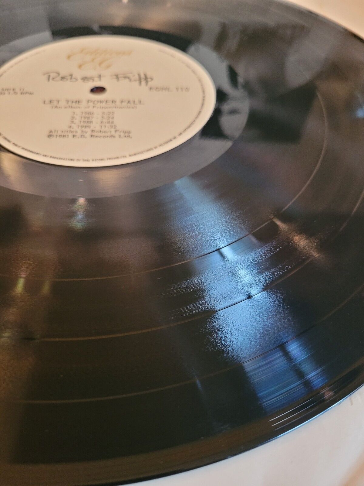 Robert Fripp - Let The Power Fall Vinyl LP