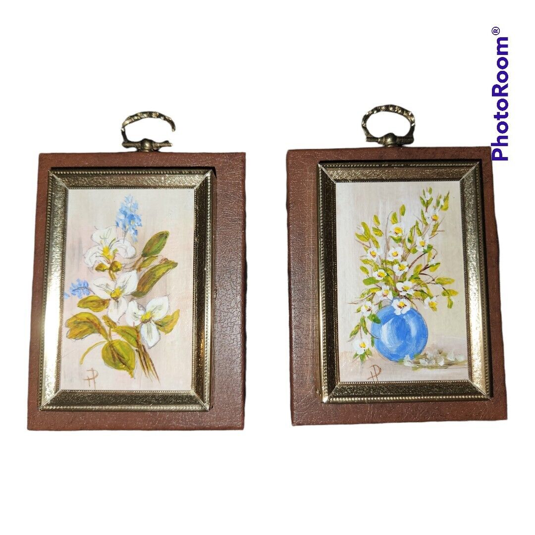 Canadian Vintage Floral Art - Miniature - H. Pearson
