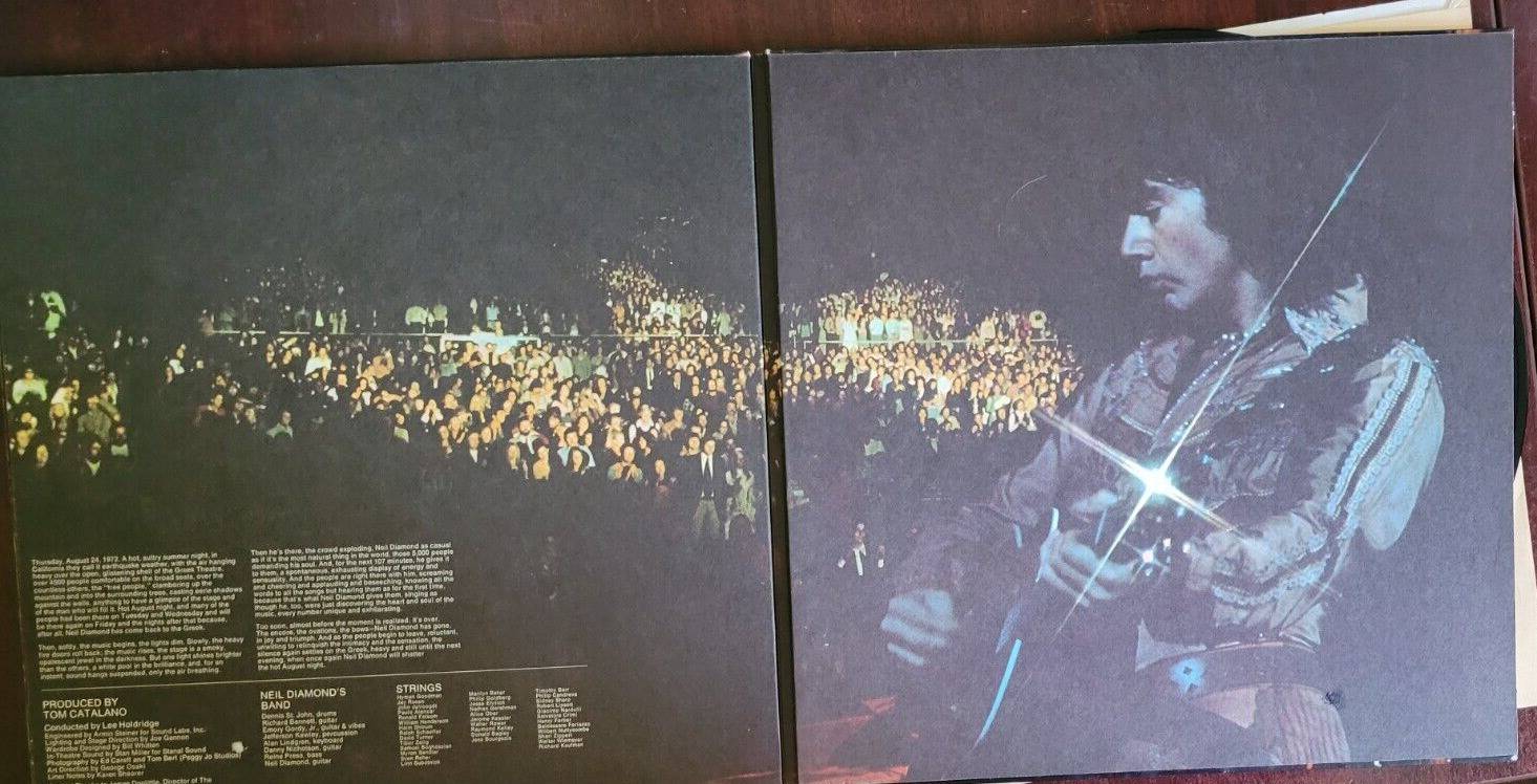 Neil Diamond - Hot August Night Vinyl Double LP