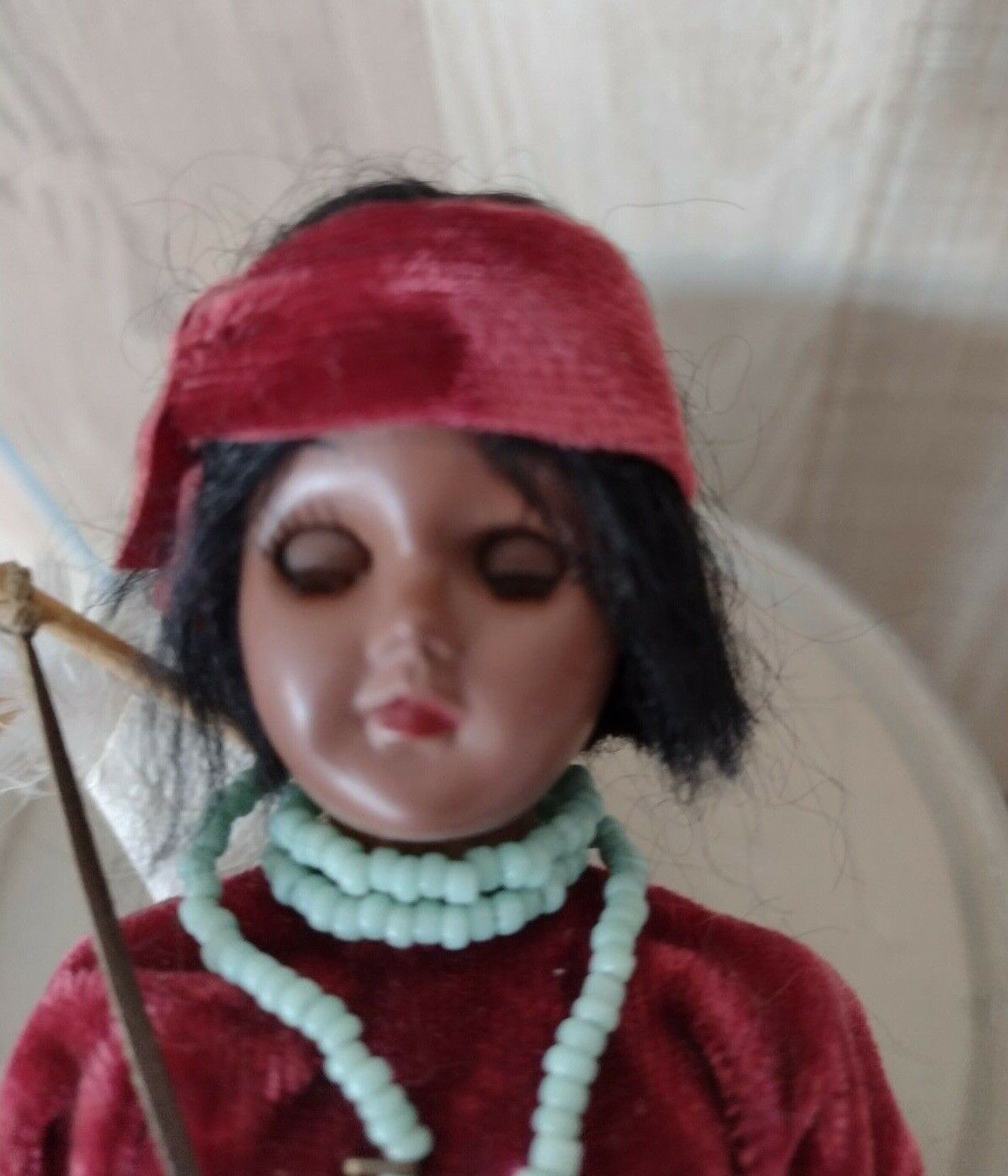 First Nation Native Doll: Vintage Souvenir (8")