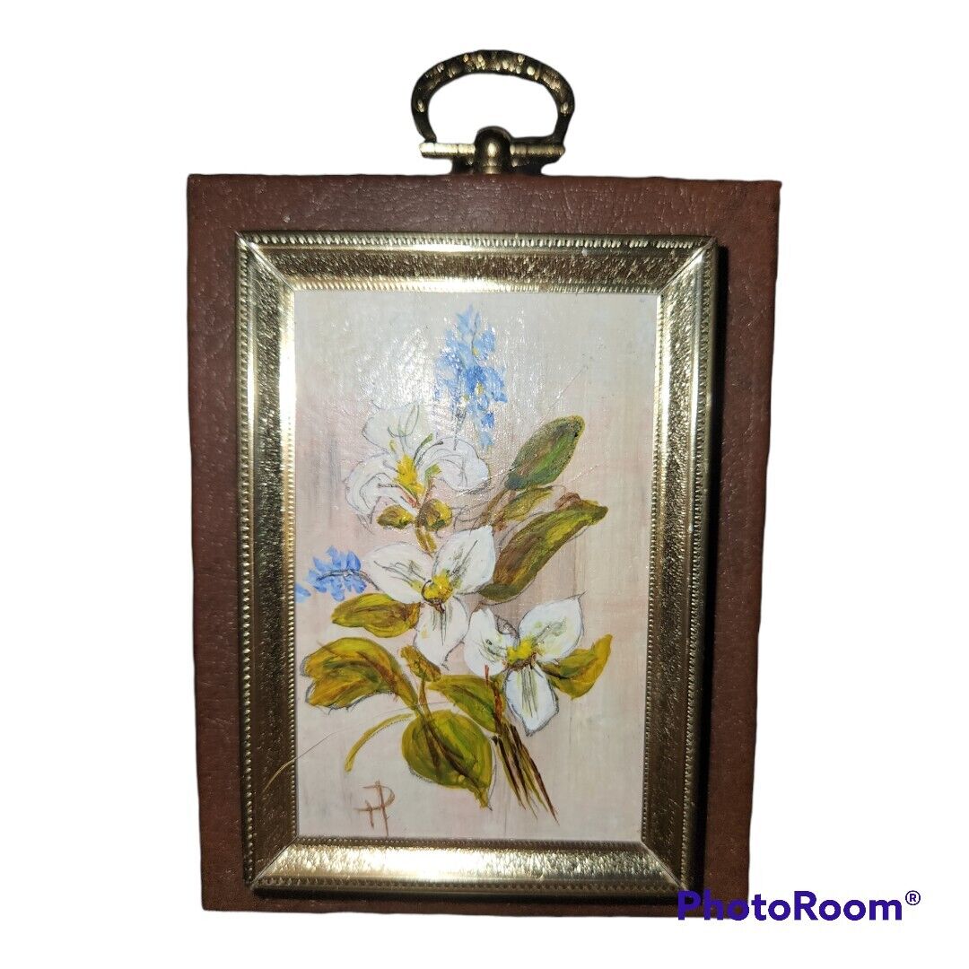 Canadian Vintage Floral Art - Miniature - H. Pearson