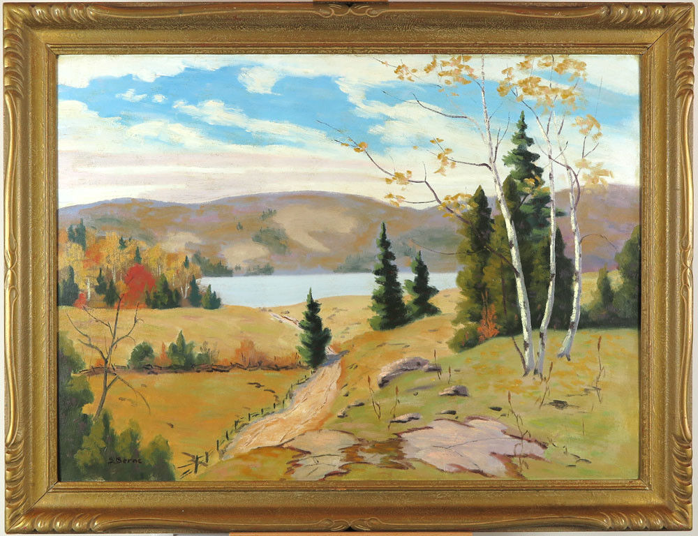 Vintage Canadian Landscape by Sydney Berne (1921-2013)