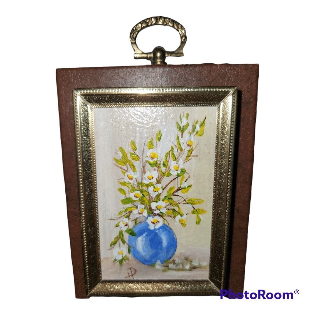 Canadian Vintage Floral Art - Miniature - H. Pearson