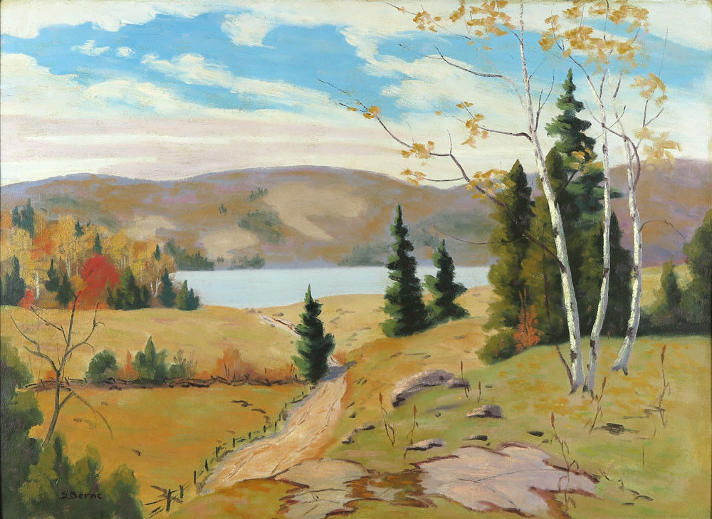 Vintage Canadian Landscape by Sydney Berne (1921-2013)