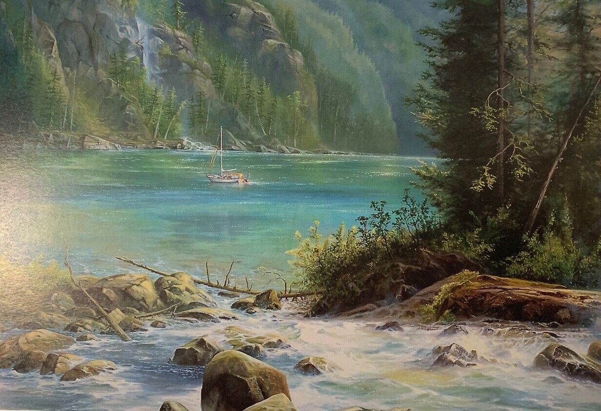 Vintage Canadian Art Card Series by Jonn Einerssen