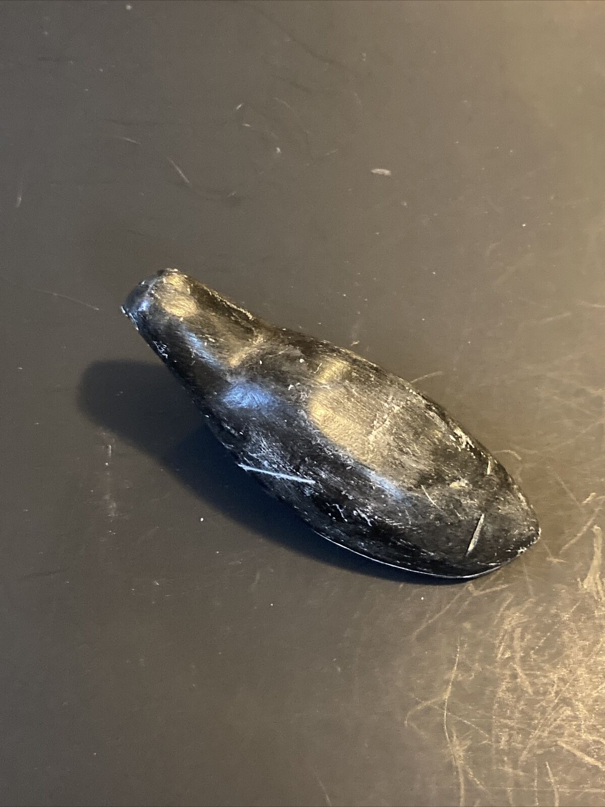 Inuit Soapstone Carving - Vintage Canadian Art