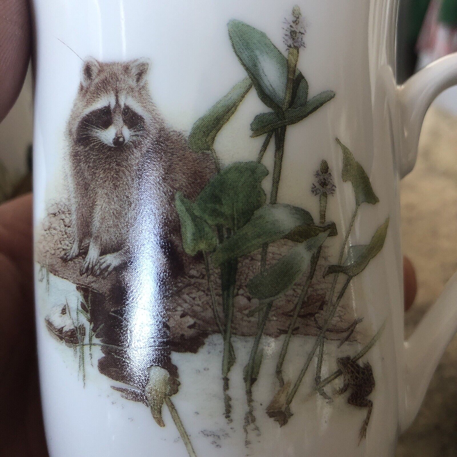 Glen Loates Wildlife 4 Tea Cups Vintage Collection