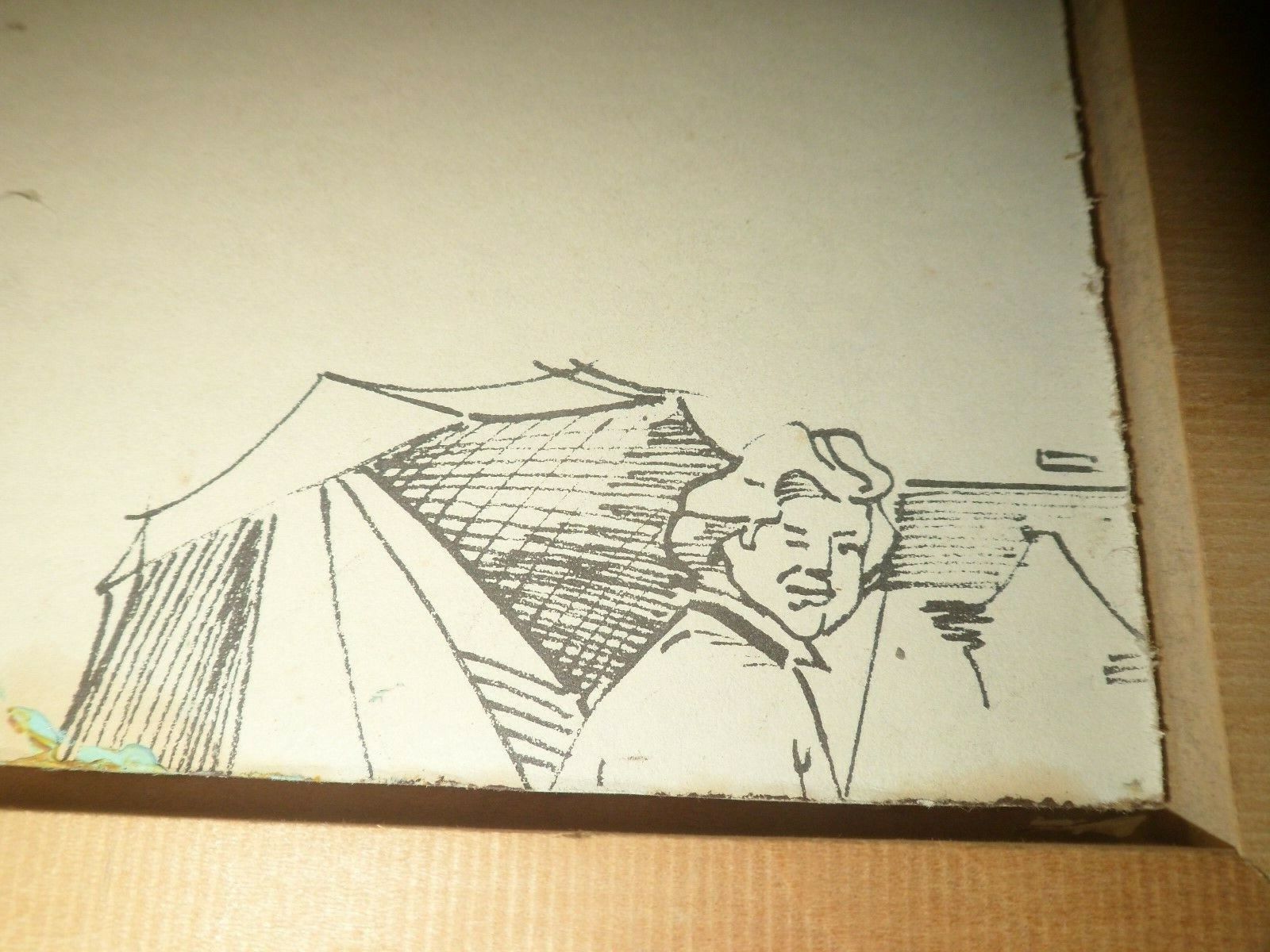 Vintage Canadian Oil-On-Board Painting: Rural Winter House