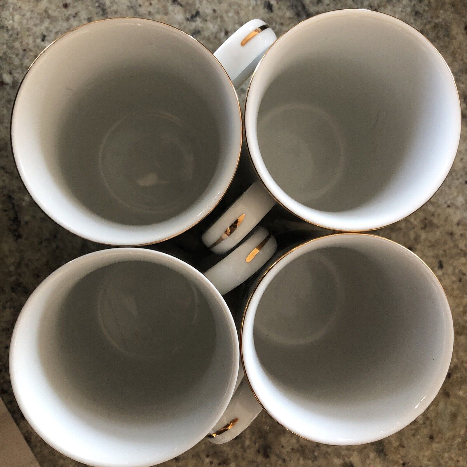 Glen Loates Wildlife 4 Tea Cups Vintage Collection