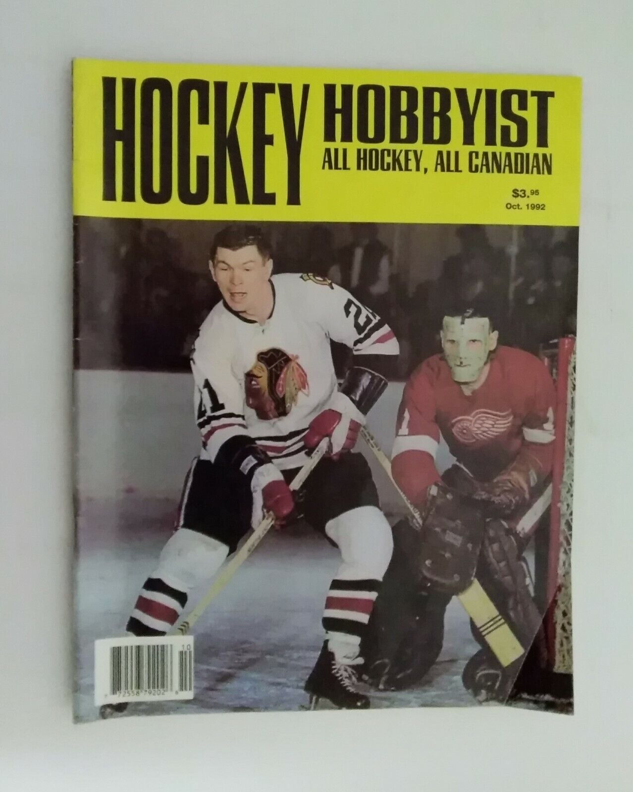 October 1992 Vintage Hockey Magazine, All Canadian, All Hockey
