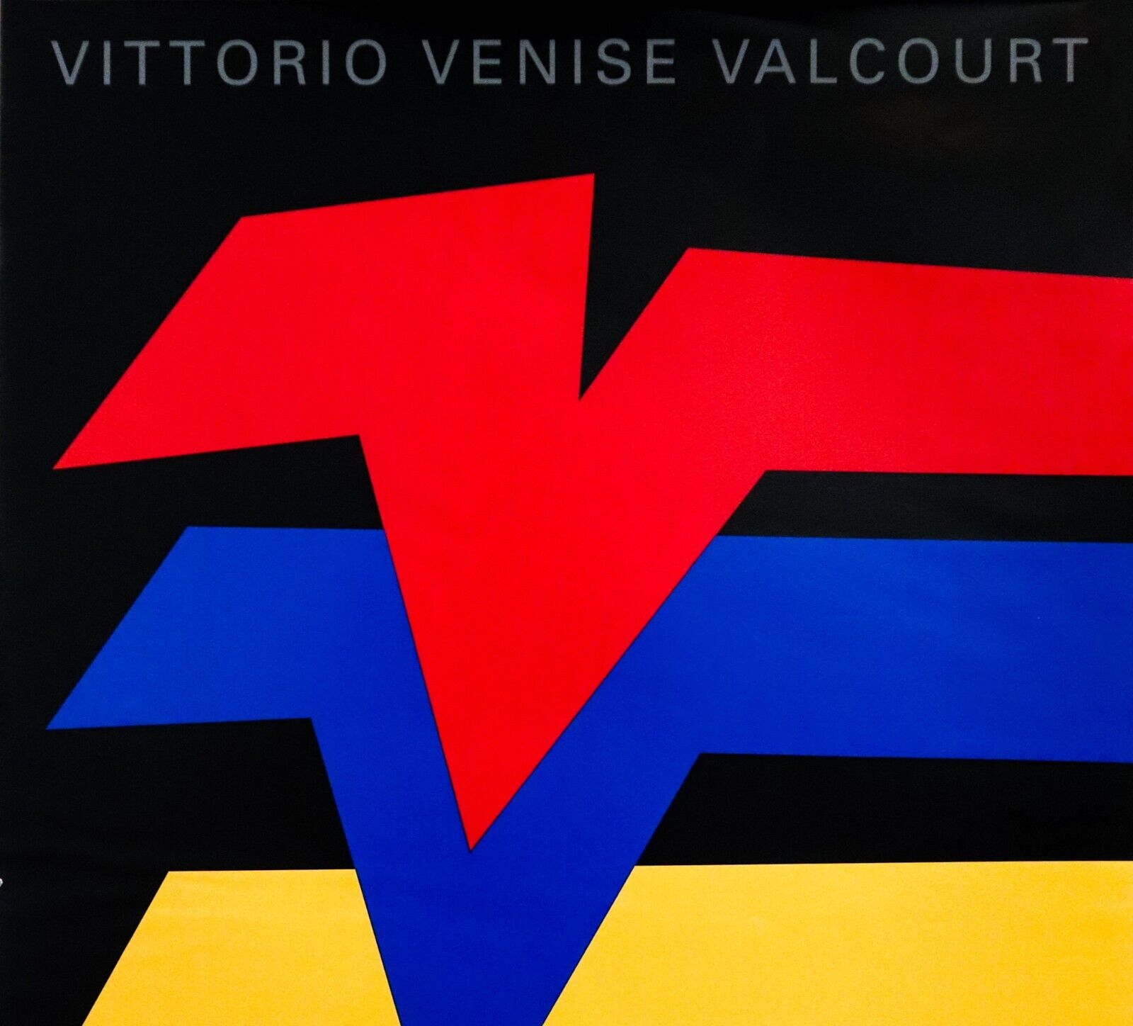 Vintage 2001 Canadian Exhibition Poster by Vittorio Fiorucci