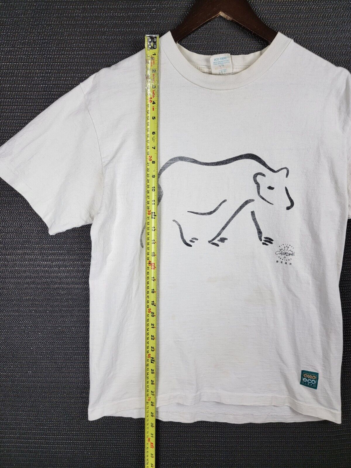 XL Vintage Canadian Polar Bear T-shirt - Thick Cotton