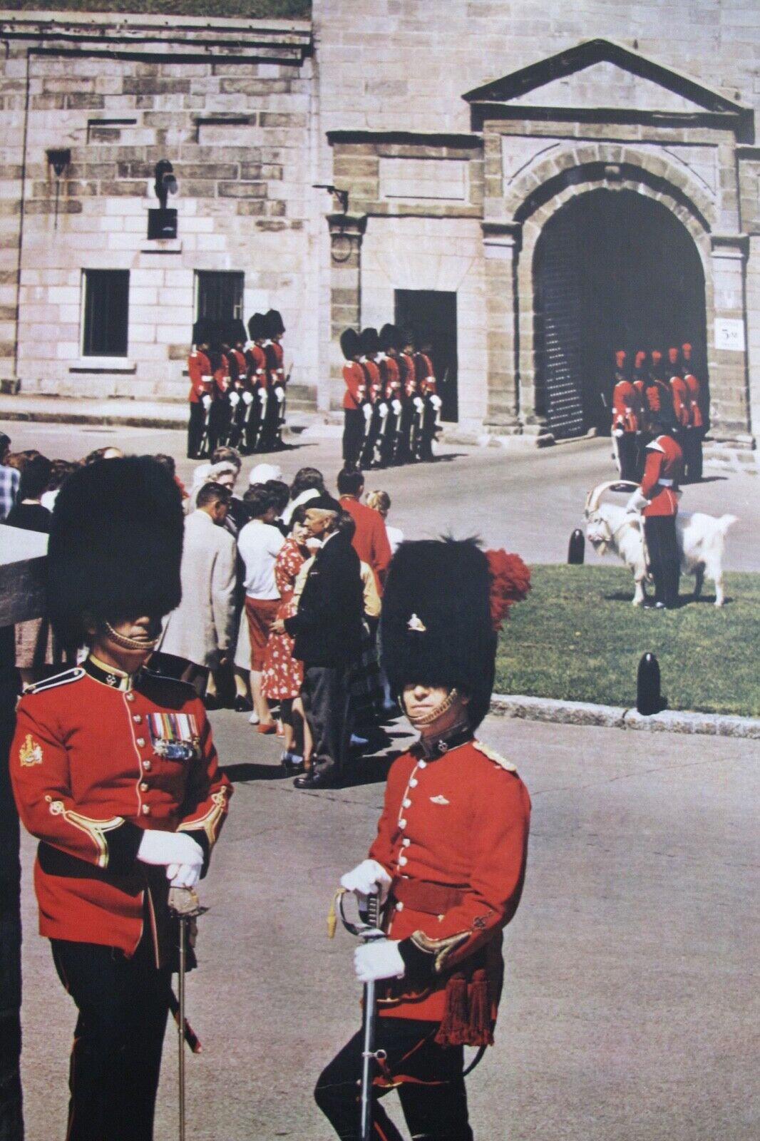 Vintage Quebec Travel Poster - The Citadel