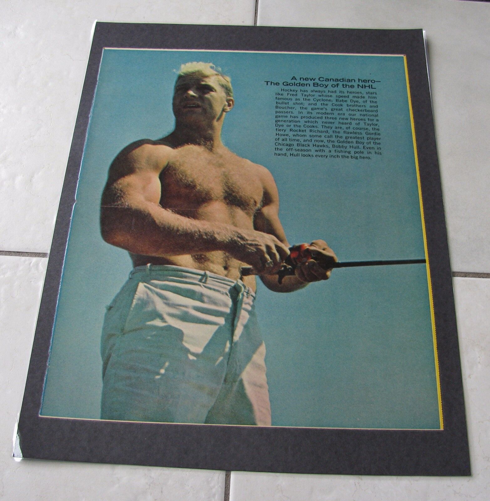 Vintage NHL Hockey Pictures: Canadian Magazine Edition