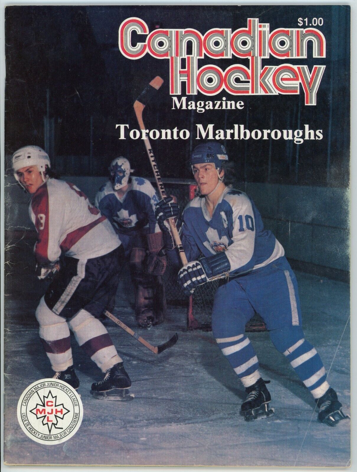 1976 Vintage Toronto Marlboroughs Hockey Magazine