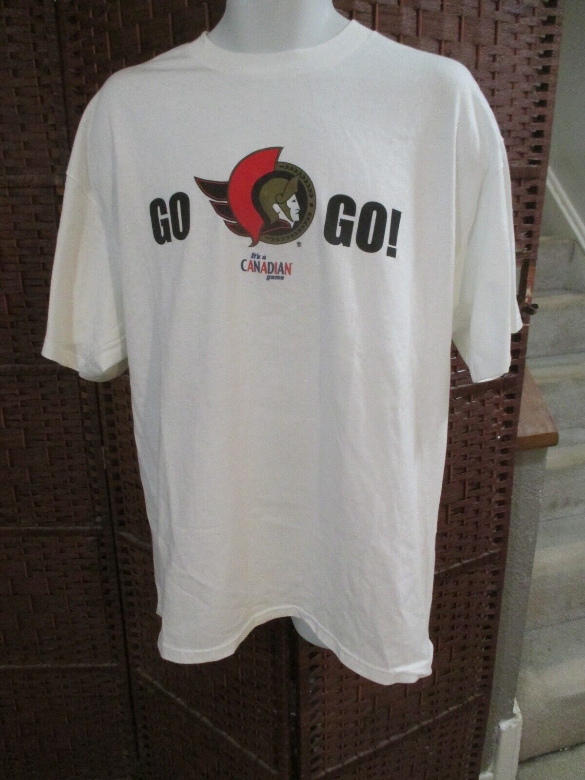 Vintage Ottawa Senators T-Shirt XL - Go Sens GO