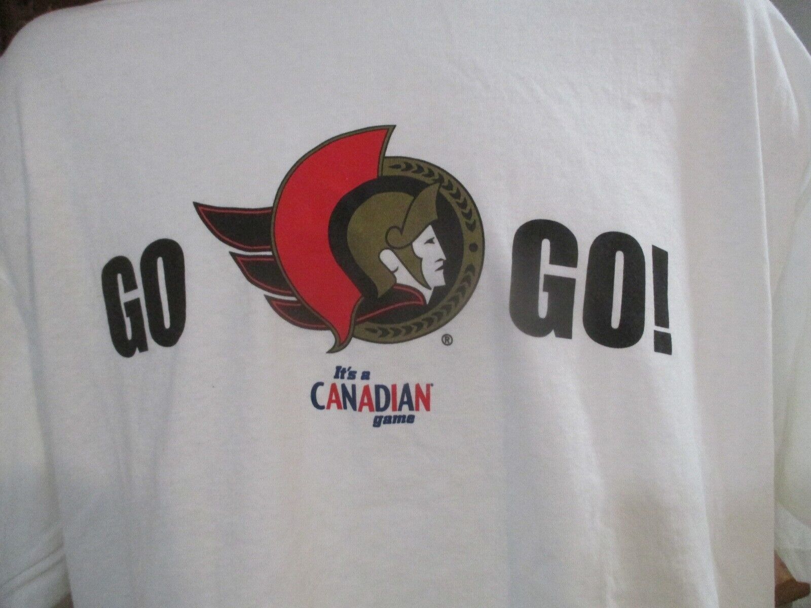 Vintage Ottawa Senators T-Shirt XL - Go Sens GO