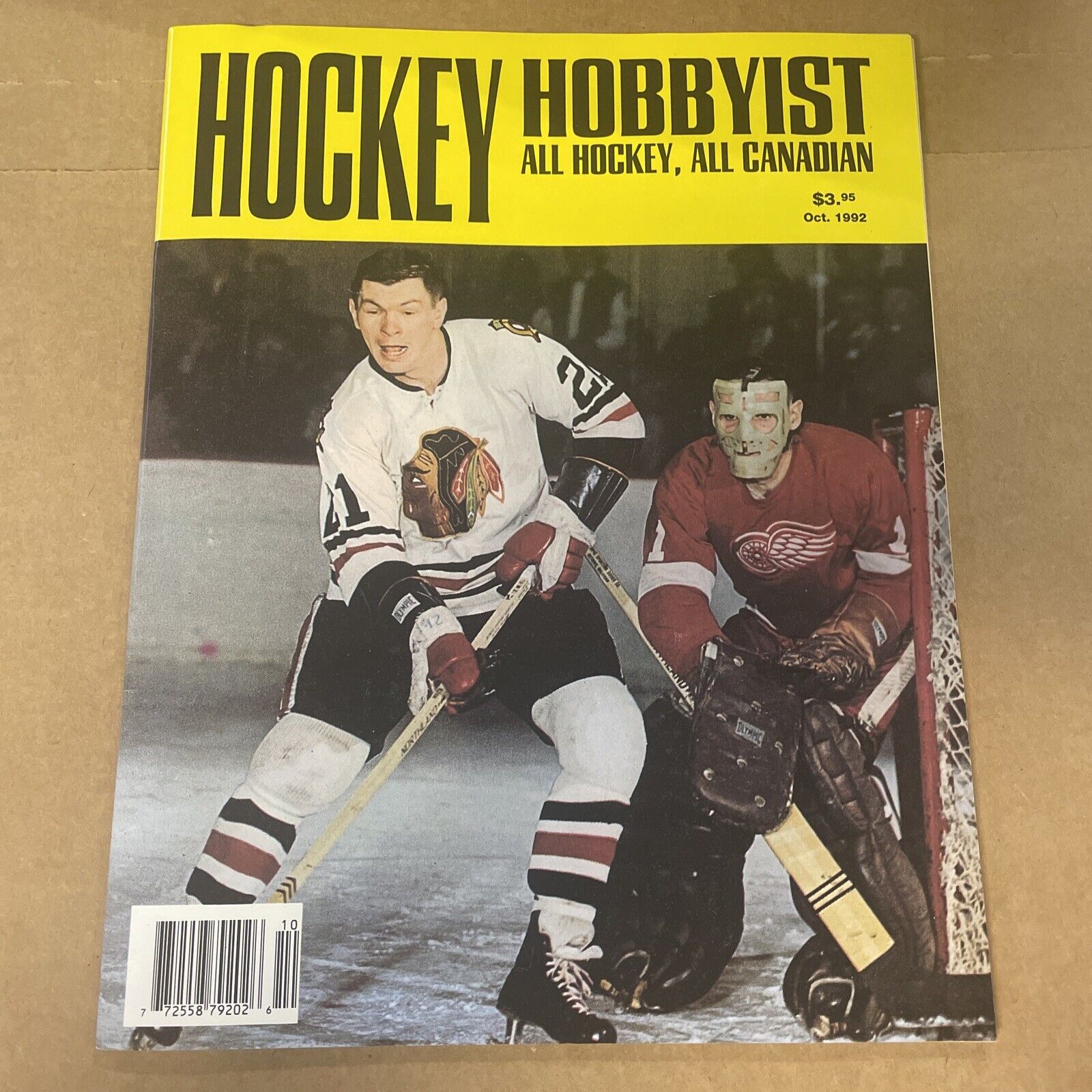 Vintage Hockey Magazine October 1992, Canada