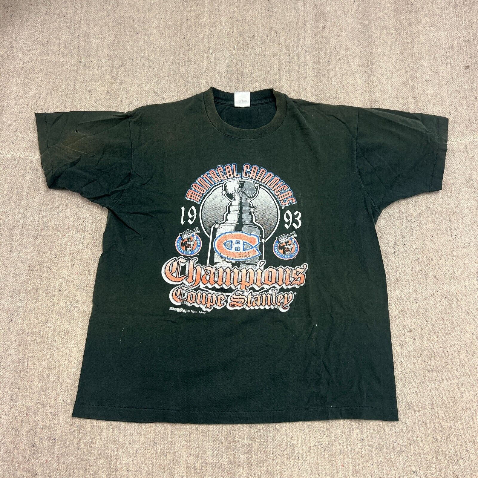 Montreal Canadiens XL Shirt: Vintage 90s NHL Hockey