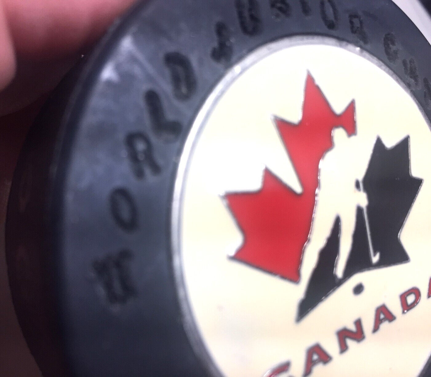 Limited Edition 1996-1997 Canadian Hockey Champions Puck
