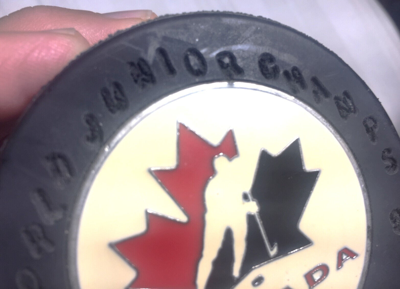 Limited Edition 1996-1997 Canadian Hockey Champions Puck
