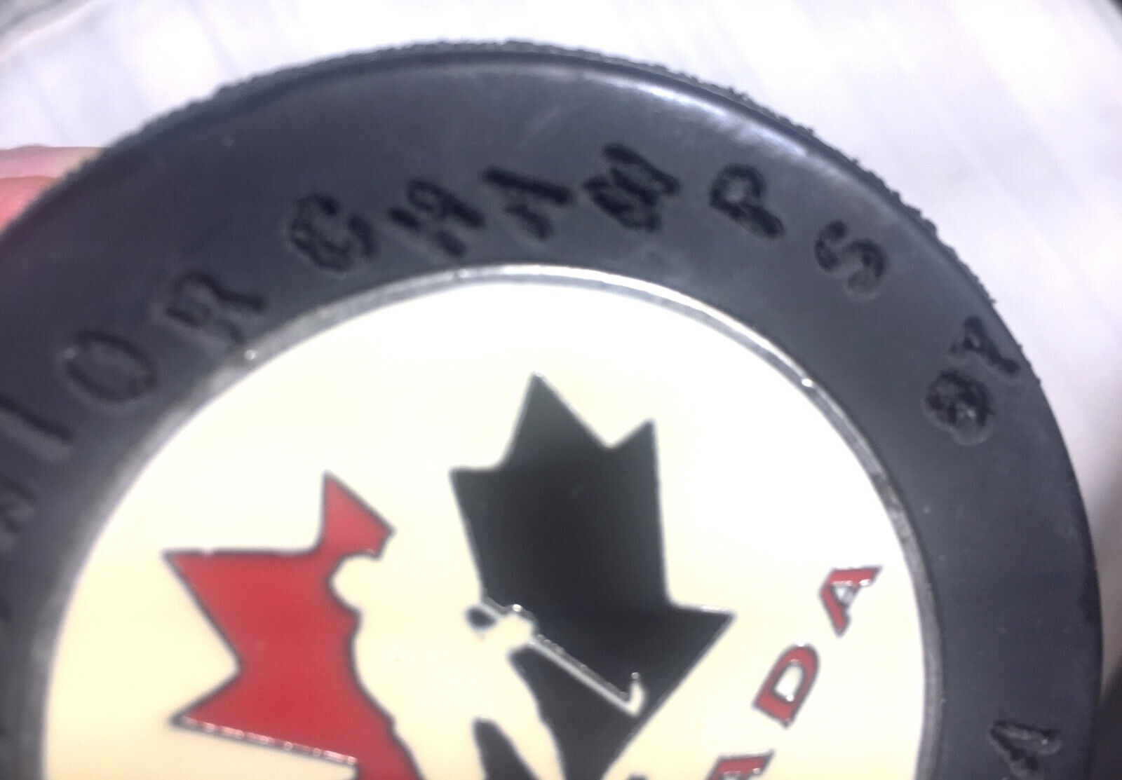 Limited Edition 1996-1997 Canadian Hockey Champions Puck