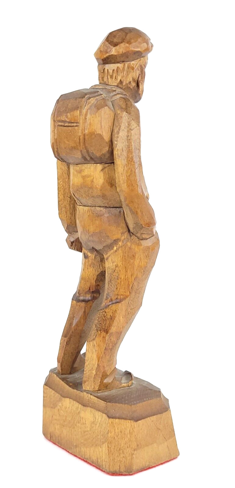 French Canadian Folk Art Figure by Caron, St.-Jean Port-Joli