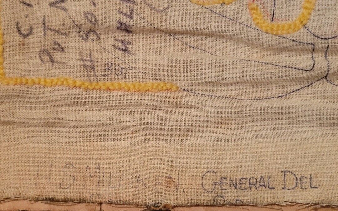 WW2 Canadian Navy HMCS Tattoo Folk Art