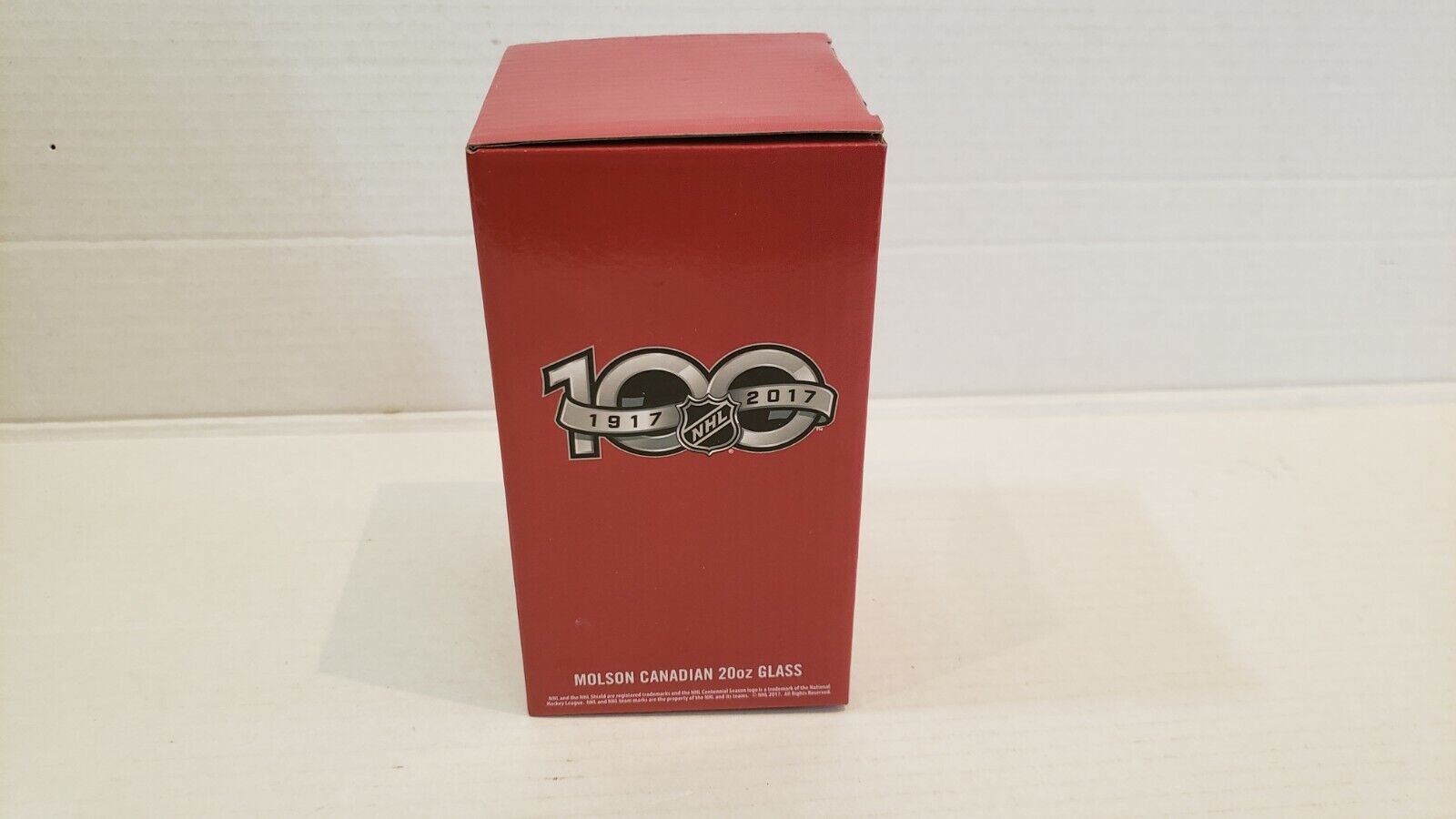 Vintage Boston Bruins Pint Glass - NHL Memorabilia