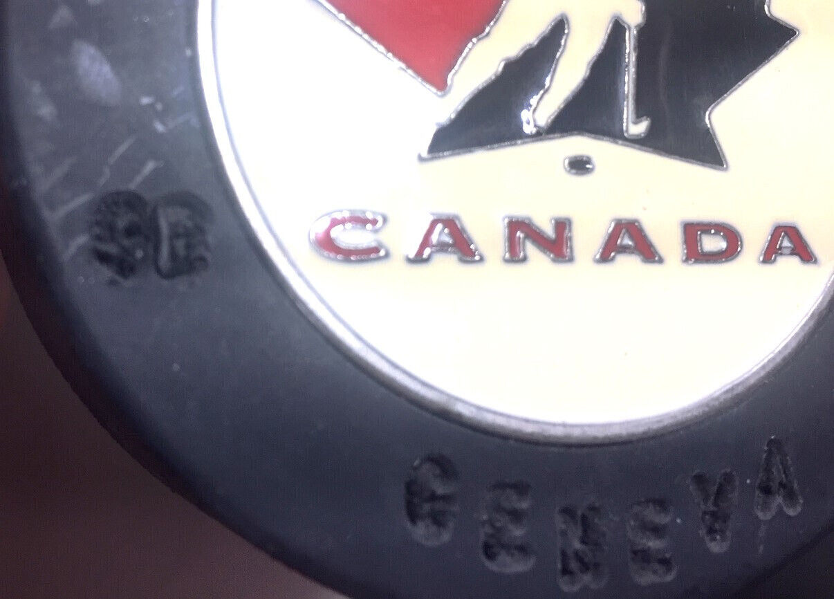 Limited Edition 1996-1997 Canadian Hockey Champions Puck