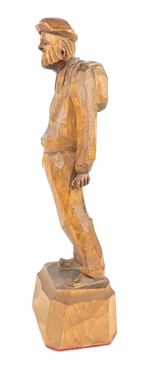 French Canadian Folk Art Figure by Caron, St.-Jean Port-Joli