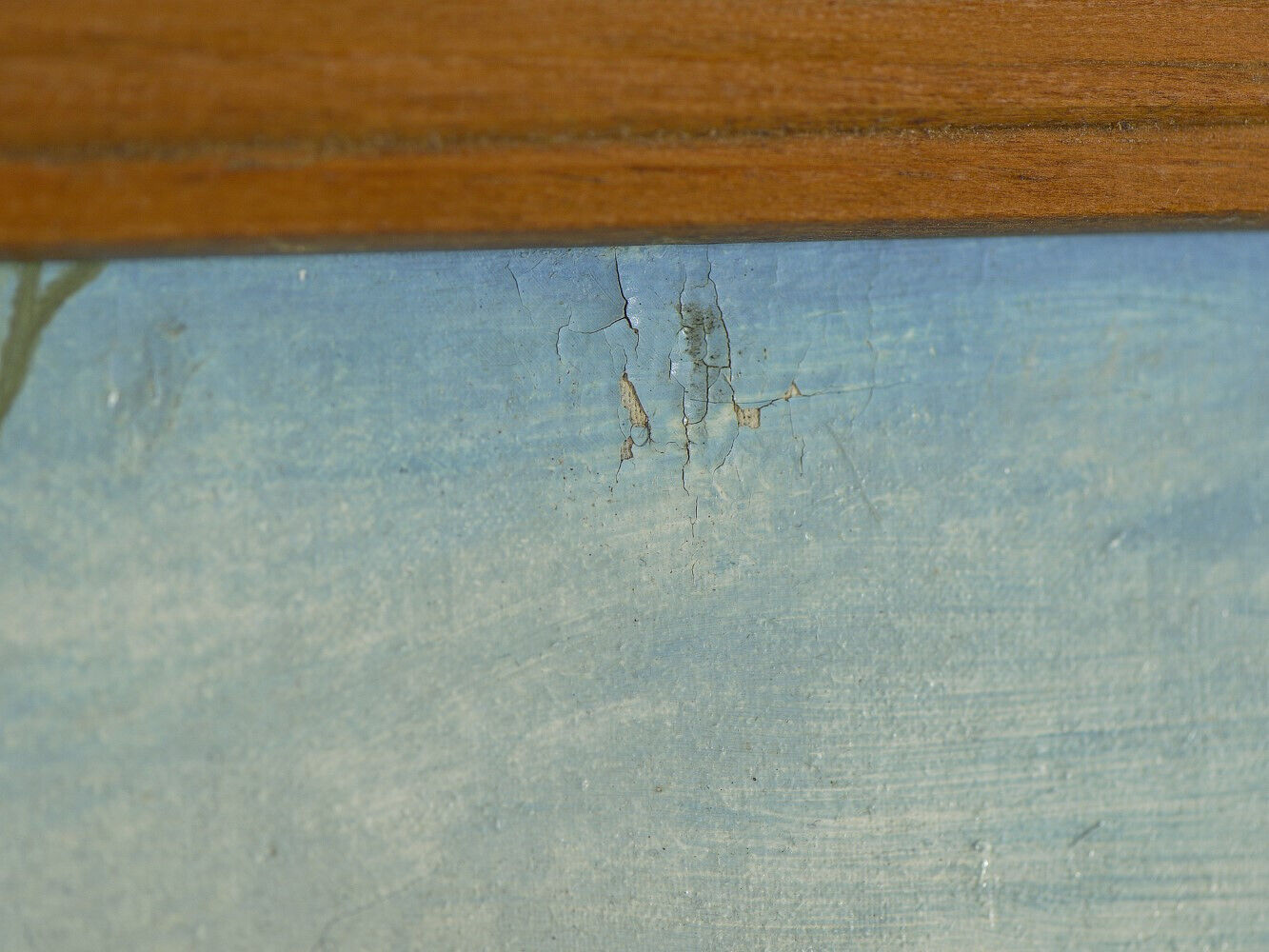 Vintage Winter Landscape Painting: Quebec Laurentian, Lincoln