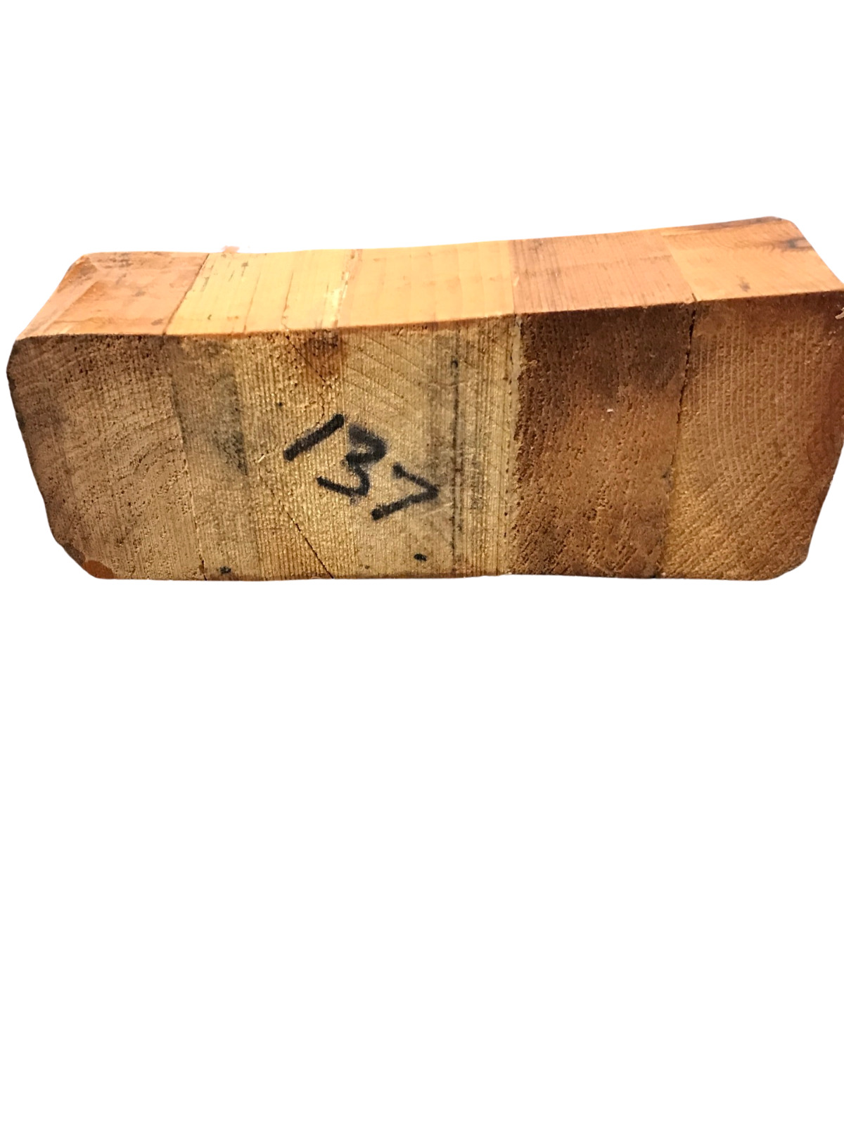 Canada Whittler Carves Floating Log Down River