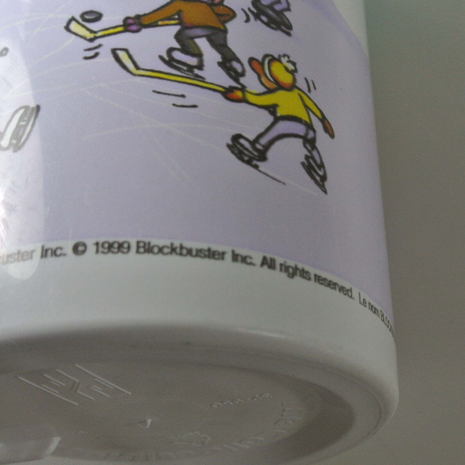 1999 Vintage BLOCKBUSTER VIDEO Promotional Cup - Canadian Hockey