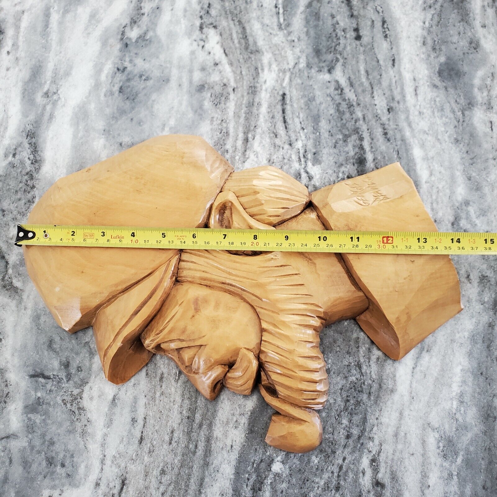 Georges Beauregard Hand Wood Carving: Smoking Pipe