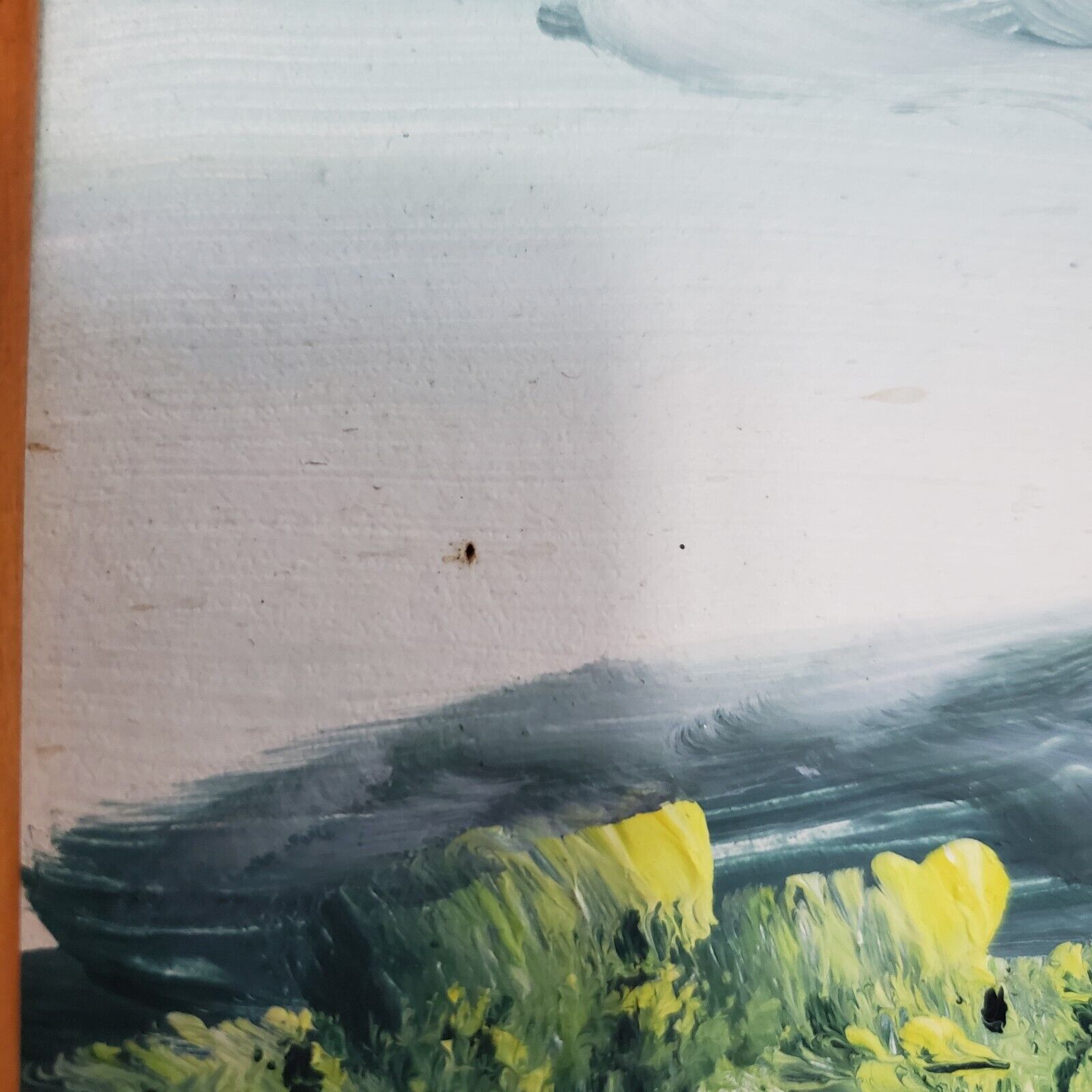 Canadian Summer 3D Painting Wood Plaque 17x13" Framed