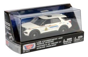 Vintage RCMP Police Interceptor Diecast Model 1:43