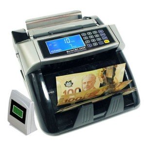 Vintage Canadian Currency Bill Counter with LCD Display