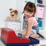 Vintage Pretend Play Cash Register Toy for Kids
