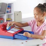 Vintage Pretend Play Cash Register Toy for Kids
