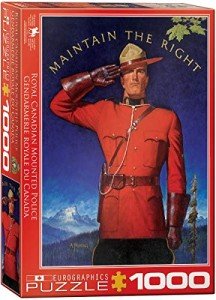 RCMP Maintain the Right Vintage Puzzle - 1000 Pieces