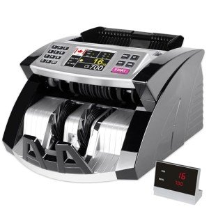 Vintage Money Counter for Multiple Currencies Detection