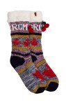 RCMP Ladies Lounge Slipper Socks - Vintage Style