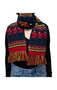 RCMP Vintage Winter Scarf with Fringe