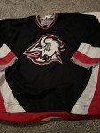 90's Black Buffalo Sabres Vintage CCM Jersey