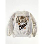 Retro NHL Washington Capitals Graphic Ash Sweatshirt