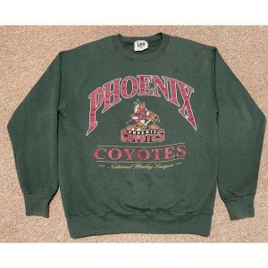90s Phoenix Coyotes NHL Vintage Sweatshirt for All