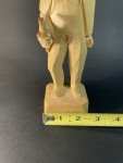 Hand Carved Wood Man with Axe by J.L. Daigle